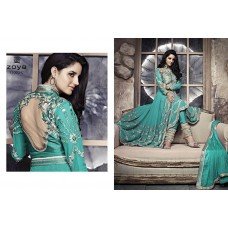 11003-C GREEN ZOYA COLOUR MAX WEDDING WEAR DRESS 